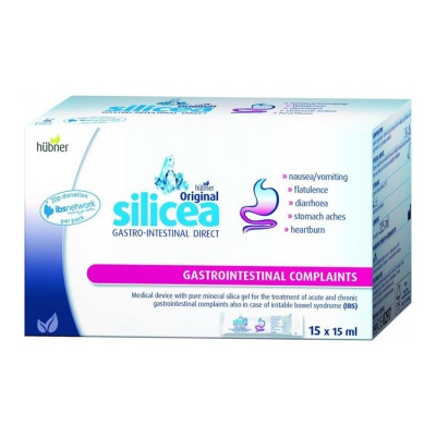 Hubner Silicea Direct Gastro Intest Gel 15X15ml sachets